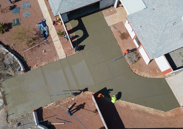 Cost of Concrete Driveway Finishing in Bethlehem